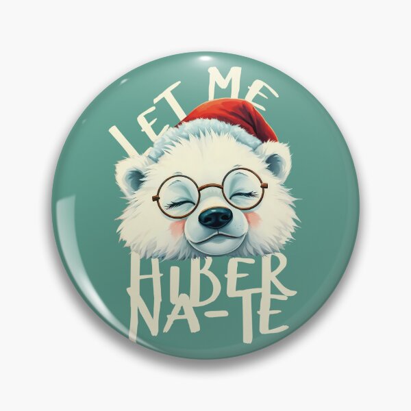 Item preview, "Let Me Hibernate" Funny Sleepy Polar Bear Christmas designed and sold by SolaoLab.