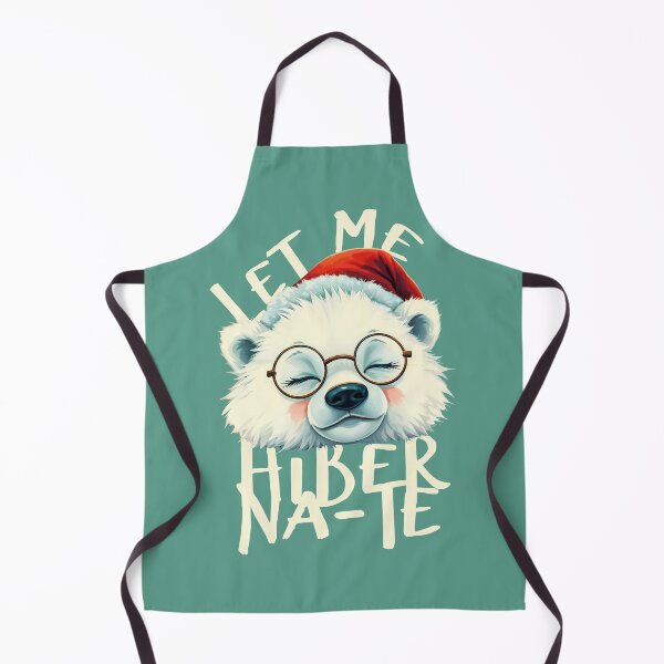 Item preview, "Let Me Hibernate" Funny Sleepy Polar Bear Christmas designed and sold by SolaoLab.