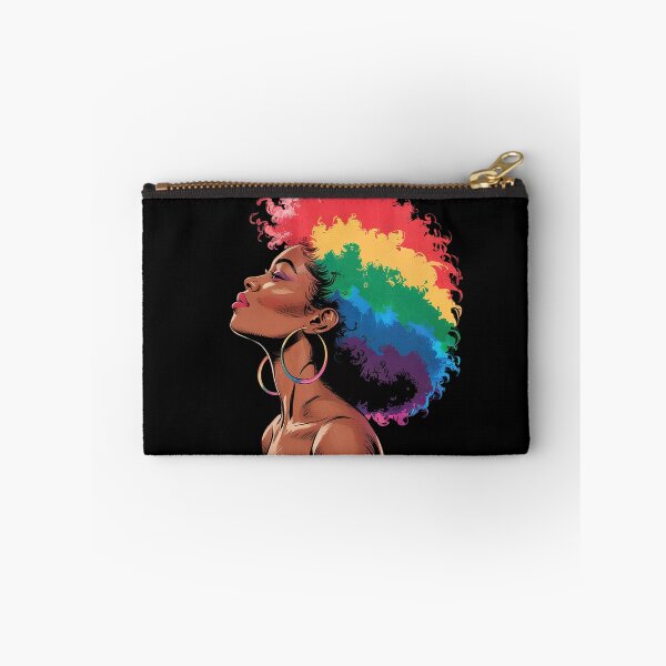 Item preview, LGBTQ Black Afro Women Lesbian Gay Pride  designed and sold by GGrizeldaRivas.