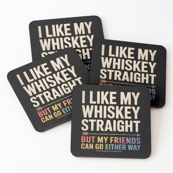 Item preview, Like My Whiskey Straight Friends LGBTQ Gay Pride Proud Ally  designed and sold by MonsterBuddiess.
