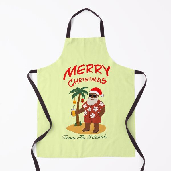 Item preview, Island Santa - Tropical Christmas Vibes designed and sold by BreezyCharm.