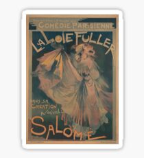 Comedie Parisienne Paris Theater Vintage Poster Comedy Sticker