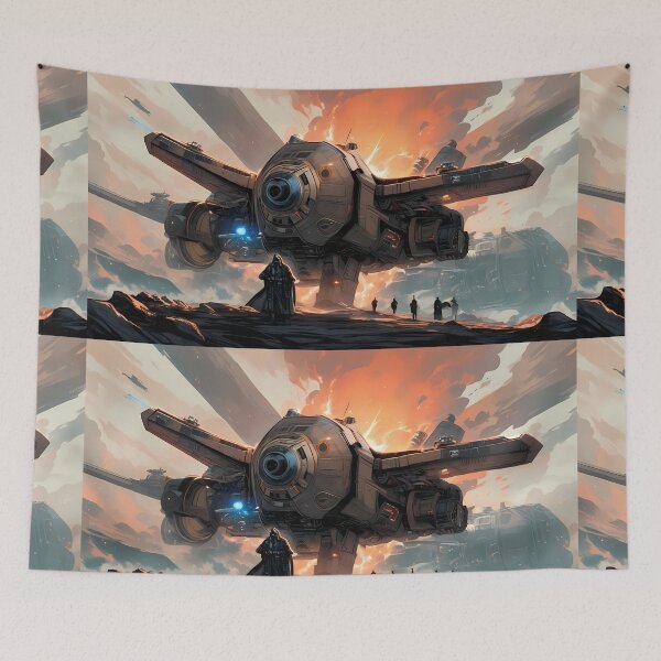 Item preview, Epic Space Battles Heroes Starships Collide Adventure designed and sold by ART ATTACK ZONE.
