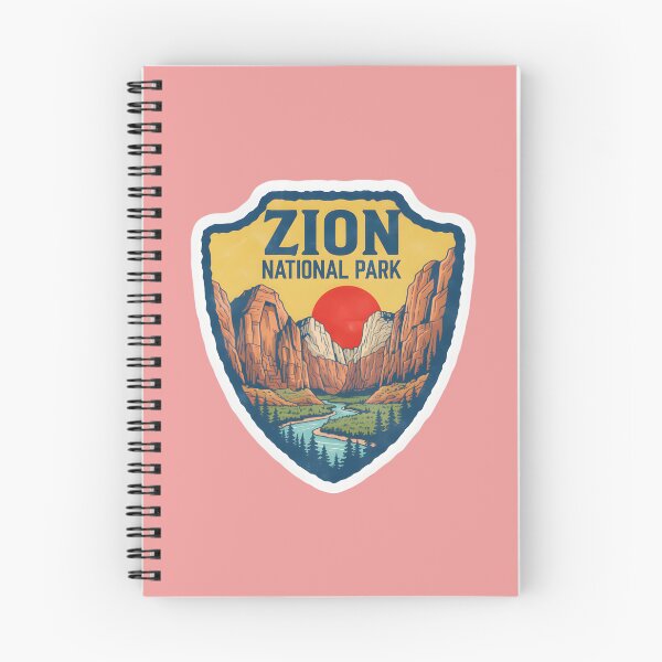 Item preview, Zion National Park Utah Vintage Travel Travel Art  designed and sold by LittleArij.