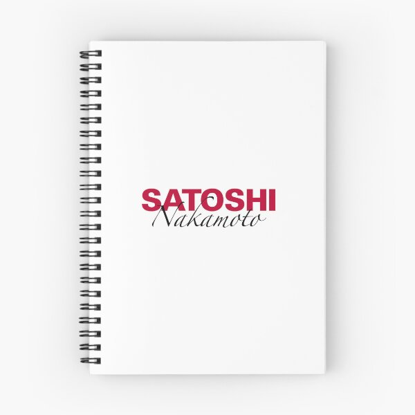 Item preview, Satoshi Nakamoto Bitcoin Script Black Red designed and sold by CyberRex.