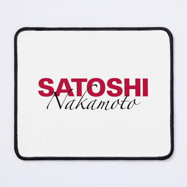 Item preview, Satoshi Nakamoto Bitcoin Script Black Red designed and sold by CyberRex.