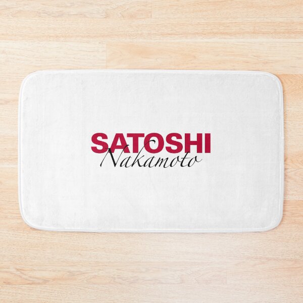 Item preview, Satoshi Nakamoto Bitcoin Script Black Red designed and sold by CyberRex.