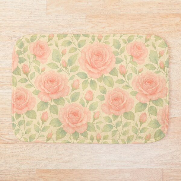 Aperçu de l'œuvre Roses - Motif esthétique sans couture créée et vendue par Candie_Loudenfrau_Art.