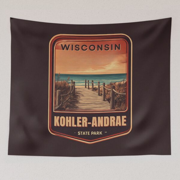 Item preview, Kohler-Andrae State Park - Wisconsin  designed and sold by GoodOldVintage.