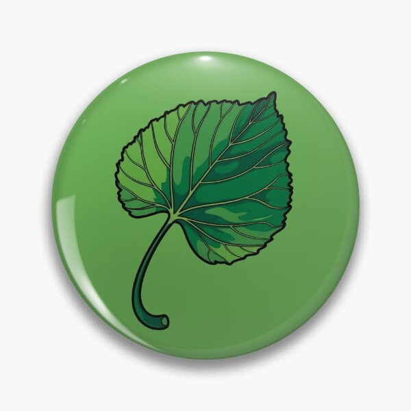 Item preview, a cartoon graphic of a green leaf on a solid background designed and sold by StyleAndVibe.