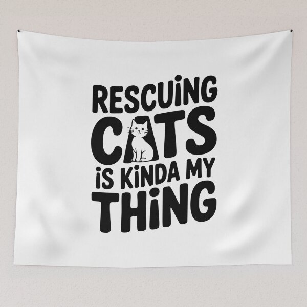 Item preview, Rescuing Cats is Kinda my Thing designed and sold by Frank Ring.