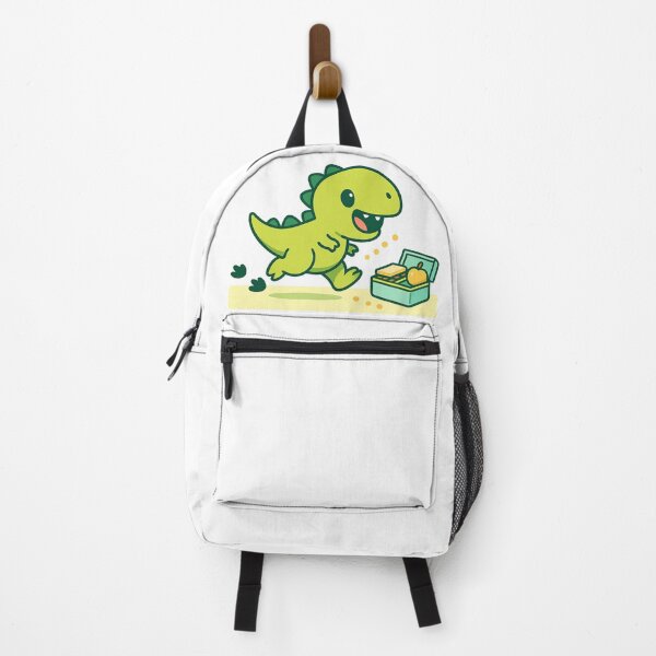 Item preview, Snackosaurus Dash — Tiny T-Rex Kids Tee for Lunchbox Lovers designed and sold by POD DYNASTY | Original Print On Demand T-Shirt Graphics.