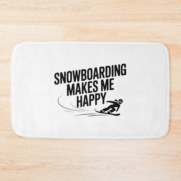 Item preview, Snowboarding Makes Me Happy designed and sold by Frank Ring.