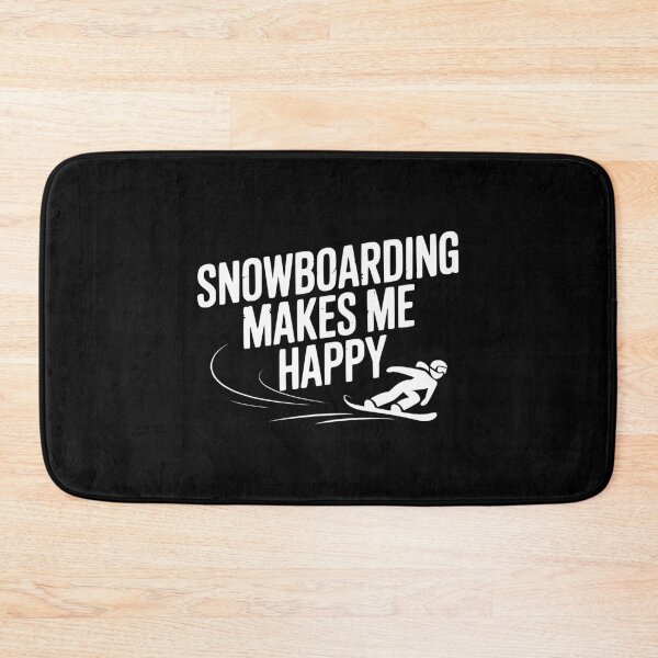 Item preview, Snowboarding Makes Me Happy designed and sold by Frank Ring.
