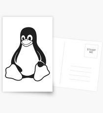 Tux Postcards