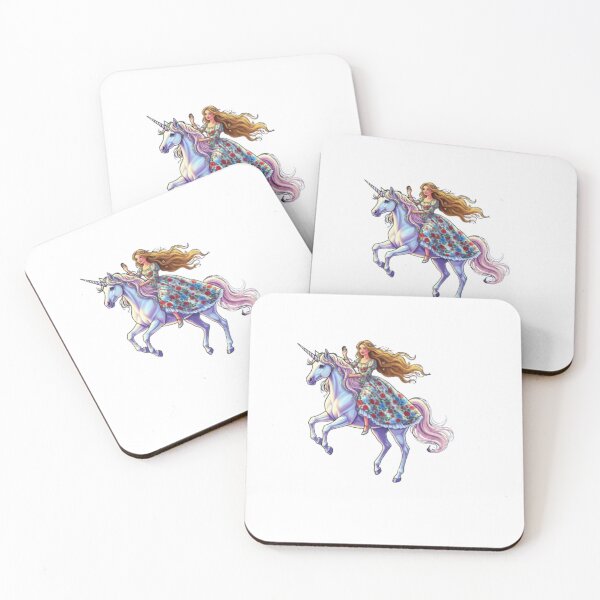 Item preview, Beautiful Princess and Unicorn designed and sold by PP&RAINBOW SHOP.