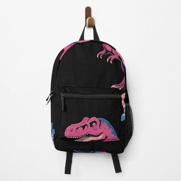 Item preview, Polysaurus Bi Bisexual Pride Flag Polyamory Dinosaur T Rex designed and sold by MonsterBuddiess.