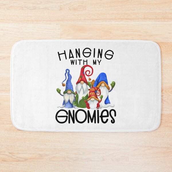 Item preview, Holiday Quote My Funny Happy Gnomies Hangin Vintage With designed and sold by Rackaam777Art.