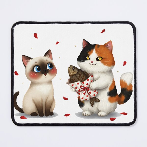 Item preview, Forever & Ghoulmates Cute Cat Couple Halloween Love designed and sold by meesub.