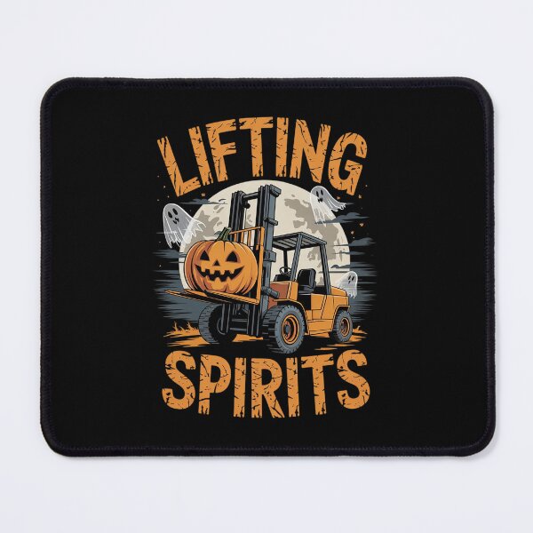 Item preview, Pumpkin Forklift Truck Driver Forklifting License Halloween  designed and sold by lilLilaBatArt.