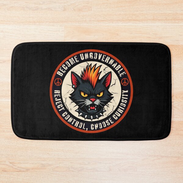 Item preview, Become Ungovernable Cat | Reject Control, Choose Curiosity designed and sold by PROPera-design.