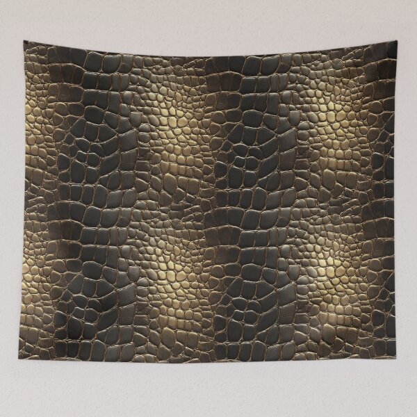 Item preview, Elegant Designer-Style Alligator Skin Pattern For Home Accent designed and sold by RoyalStarsPatts.