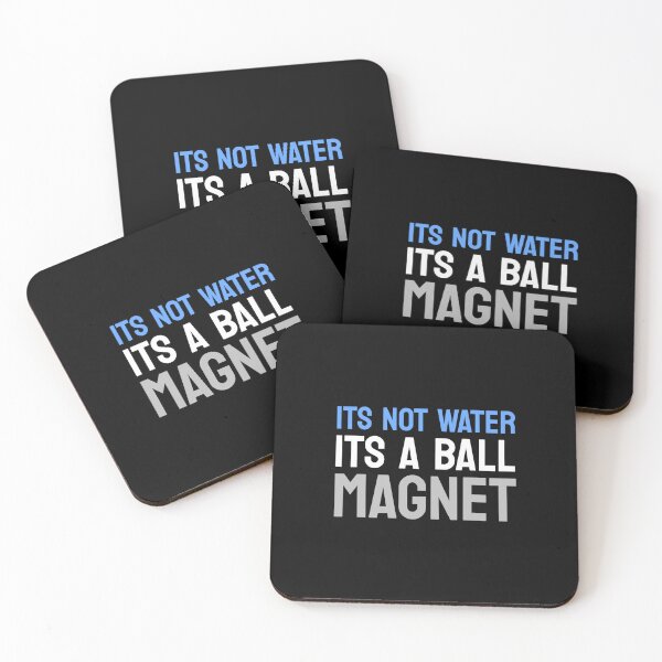Item preview, It’s Not Water It’s a Ball Magnet | Funny Golf Quote Design designed and sold by P&B Digital Art.
