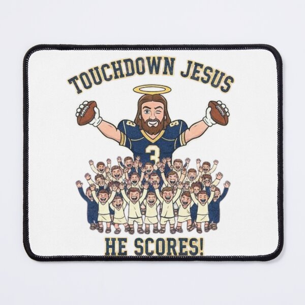 Item preview, Touchdown Jesus . Jesus As A Goal Keeper designed and sold by Obinne.