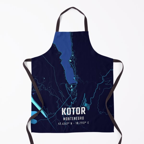Item preview, Kotor Midnight City Map designed and sold by HomeLivingCo.