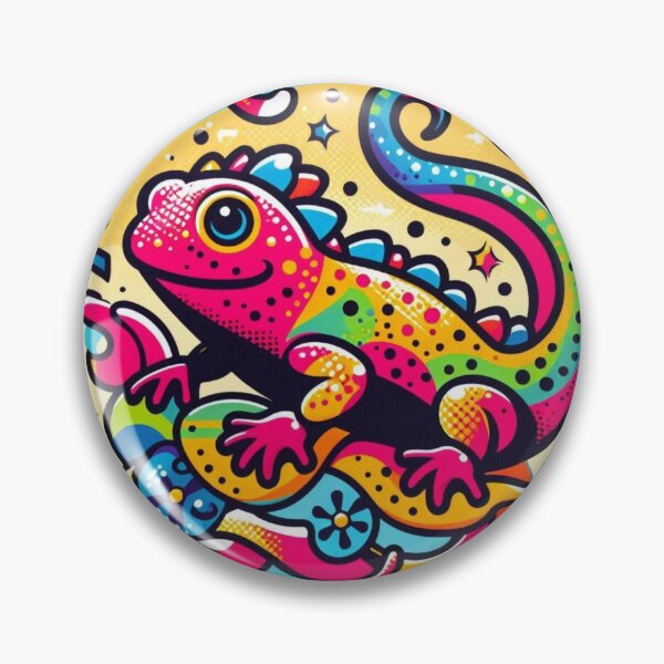 Item preview, Pop Art Cute Lizard designed and sold by Dogandesighn.