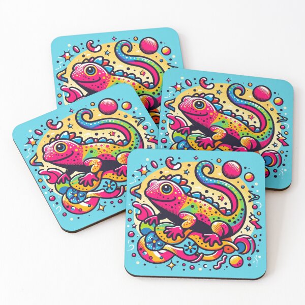 Item preview, Pop Art Cute Lizard designed and sold by Dogandesighn.