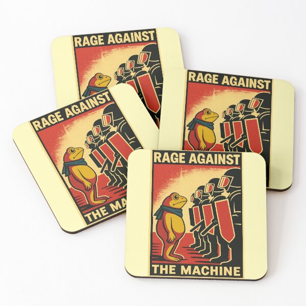 Item preview, Portland-Frog rage against the machine frog designed and sold by annaottertion.