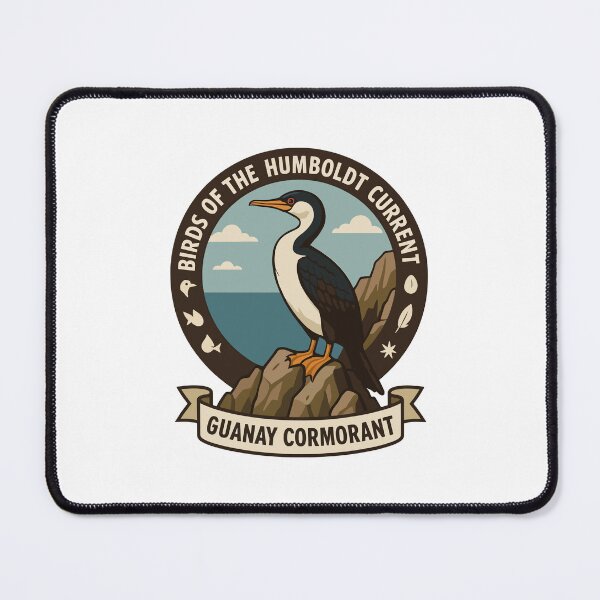 Item preview, Guanay Cormorant – Birds of the Humboldt Current Coastal Wildlife Art designed and sold by WildlifeInc.