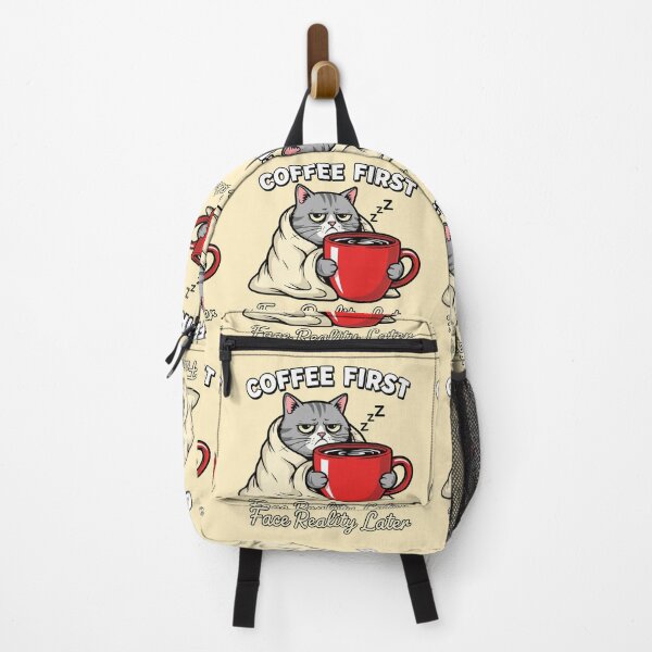 Item preview, Coffee Before Reality designed and sold by xmoudx.
