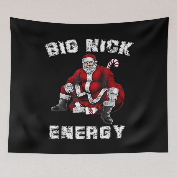 Item preview, Big Nick Energy Funny Santa Christmas designed and sold by tystock.