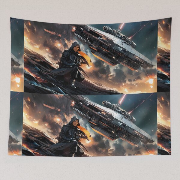 Item preview, Net Epic Space Battles Heroes Starships Collide Adventure designed and sold by ART ATTACK ZONE.