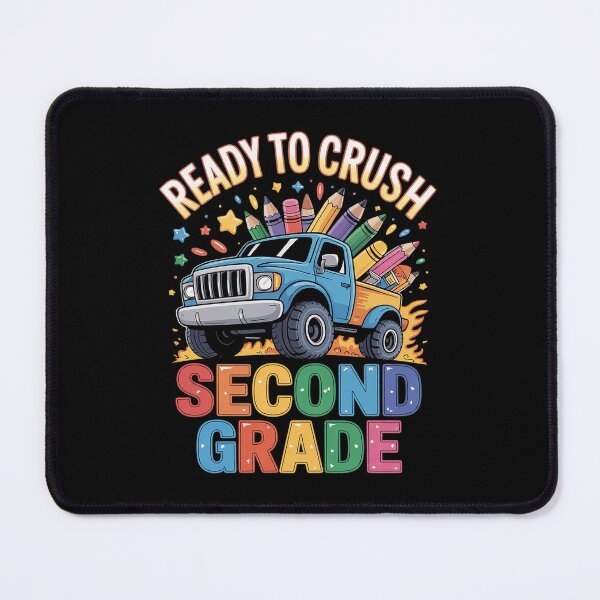 Item preview, Ready To Crush Second Grade 1st Day Of School  designed and sold by lilLilaBatArt.