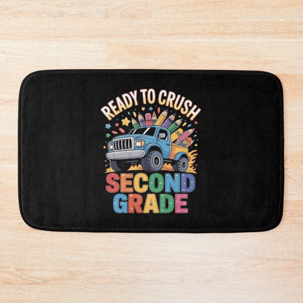 Item preview, Ready To Crush Second Grade 1st Day Of School  designed and sold by lilLilaBatArt.