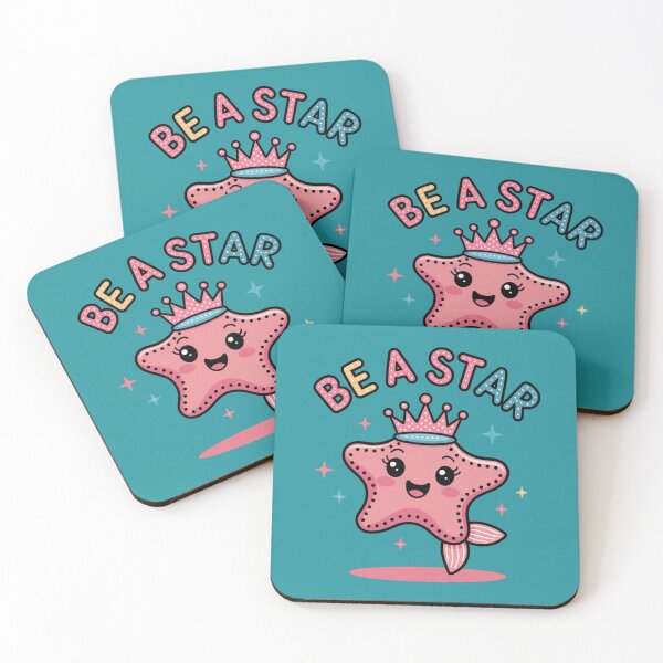 Item preview, Be a Star – Crowned Starfish Motivational Design designed and sold by HappySproutArt.