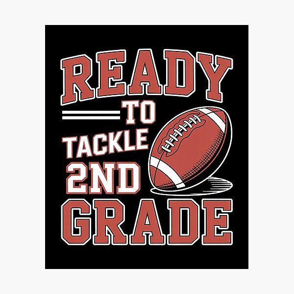 Item preview, Ready to Tackle 2nd Grade Back to School First Day of School  designed and sold by lilLilaBatArt.