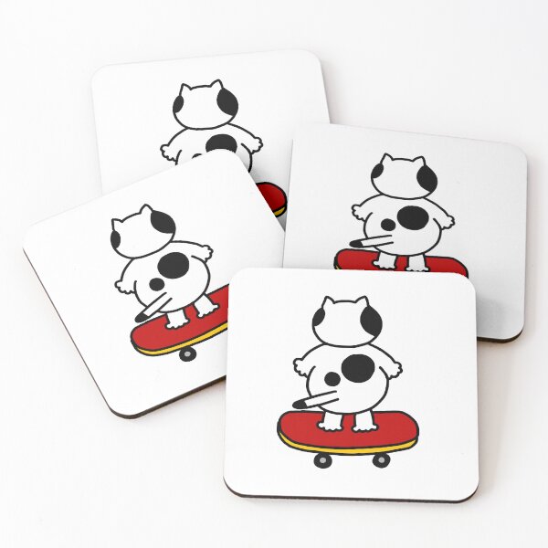 Item preview, a Cat on the skateboard designed and sold by superbaechoo.