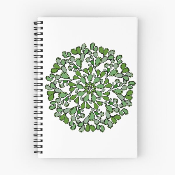 Item preview, Green cactus Coloring page mandala outline drawing for art therapy and meditation. Circular ornament designed and sold by nongsao4.
