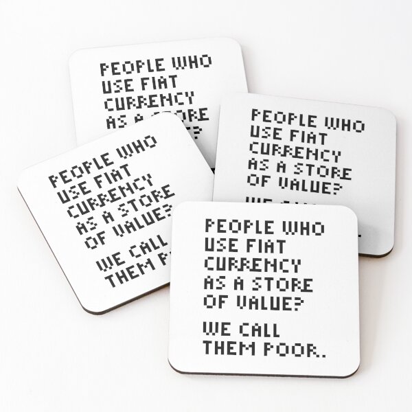 Item preview, We Call Them Poor - Bitcoin Michael Saylor Quote Black designed and sold by CyberRex.