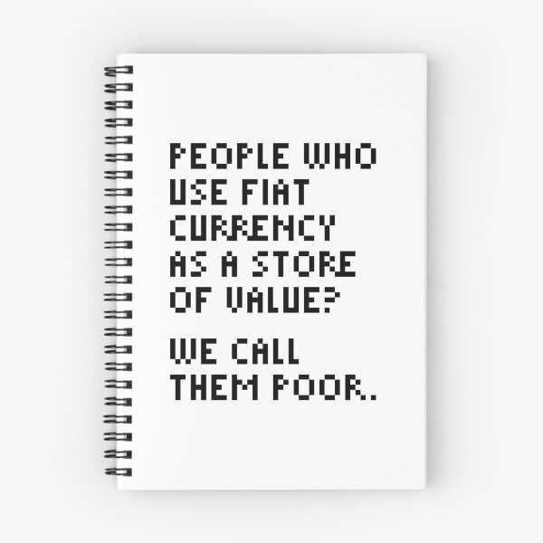 Item preview, We Call Them Poor - Bitcoin Michael Saylor Quote Black designed and sold by CyberRex.