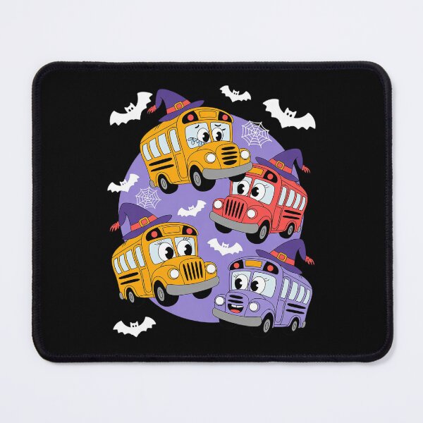 Item preview, Scary Bus Driver Spooky Bus School Bus Driver Halloween designed and sold by lilLilaBatArt.