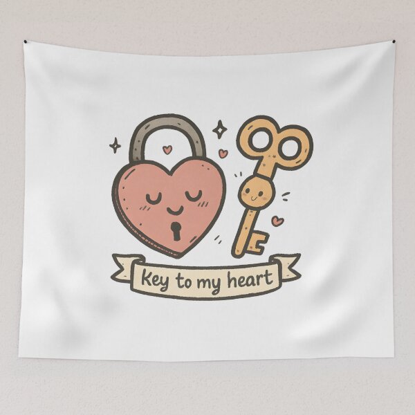 Item preview, Key to My Heart designed and sold by SignumShop.