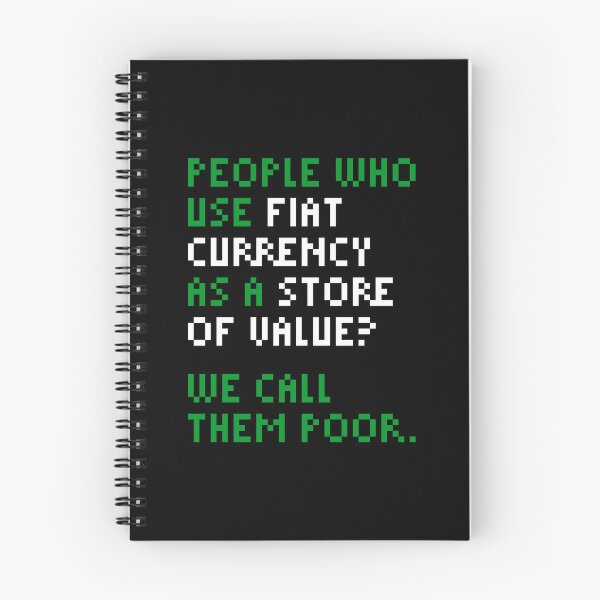 Item preview, We Call Them Poor - Bitcoin Michael Saylor Quote Green designed and sold by CyberRex.