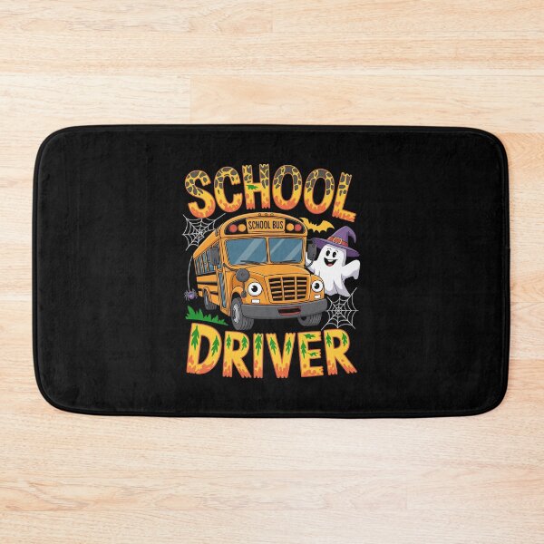Item preview, School Bus Driver Halloween Boo Ghosts Horror Costume Family  designed and sold by lilLilaBatArt.