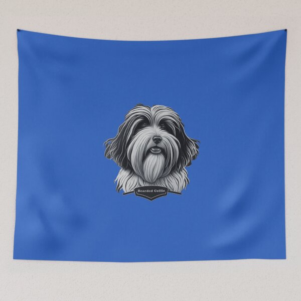Item preview, Bearded Collie Sticker10 designed and sold by duyenlephien.