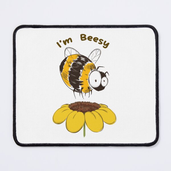 Item preview, I'm Beesy Funny Bumblebee & Flower - Cute Bee Pun Art designed and sold by BHEPU.
